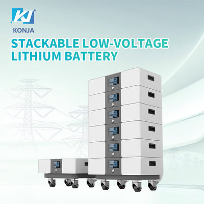 좋은 가격 KonJa 51.2V 5.12kWh 10.24 KWh 15.46kWh 20.48kWh 25.6kWh 30.72kWh 집용 태양광 저장 배터리 온라인으로