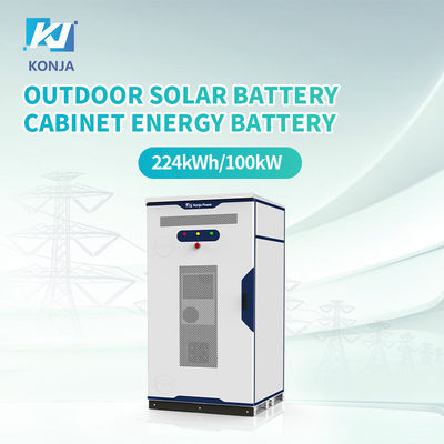 좋은 가격 DC 716V 224KWH 야외 태양 전지 캐비닛 에너지 배터리 저장 캐비닛 5 년 보증 온라인으로