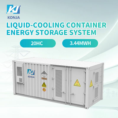 좋은 가격 콩자 액체 냉각 3.44MWh 컨테이너 에너지 저장 시스템 A급 배터리 에너지 저장 컨테이너 온라인으로