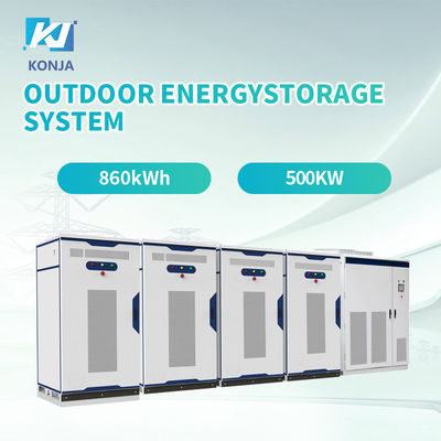 좋은 가격 콩자 높은 보호 수준 에너지 저장 캐비닛 860kWh 500kw 야외 에너지 저장 시스템 온라인으로