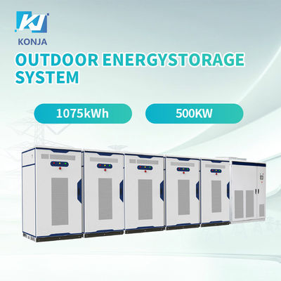 좋은 가격 콩자 고보호 수준 에너지 저장 캐비닛 1075kWh 500kw 야외 에너지 저장 시스템 온라인으로
