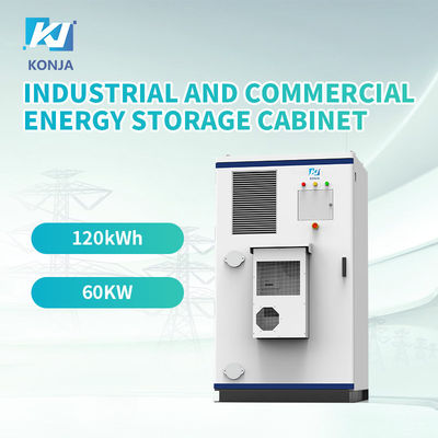 좋은 가격 콩자 온인원 120kWh 60kw 에너지 저장 캐비닛 태양 전지 저장 캐비닛 야외 온라인으로