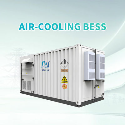 품질 콩자 공기 냉각 20FT 768VDC 1.29MWh 깊은 사이클 배터리 에너지 저장 시스템 400VAC 컨테이너 배터리 공장