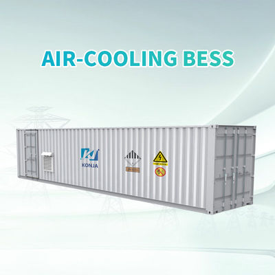 품질 콩자 공기 냉각 ESS 40FT 2.58MWh 768Vdc 깊은 사이클 배터리 에너지 저장 시스템 400Vac 컨테이너 배터리 공장