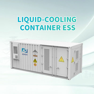 품질 콩자 액체 냉각 3.44MWh 컨테이너 에너지 저장 시스템 A급 배터리 에너지 저장 컨테이너 공장